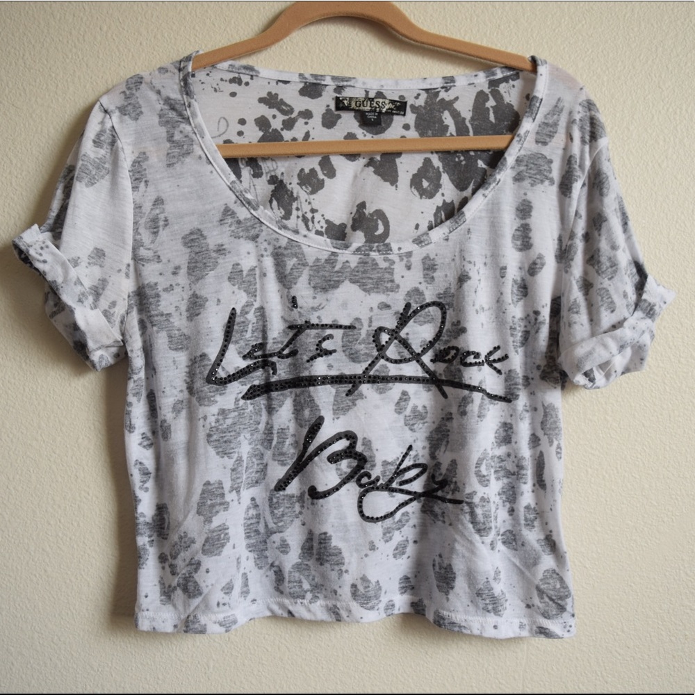 Guess crop tee